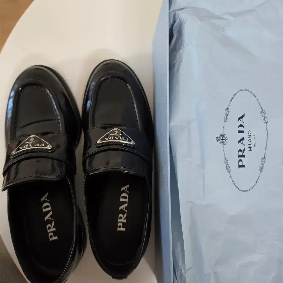 Prada Vintage Velcro Loafer | Bunjang Global