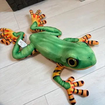 개구리 봉제 인형