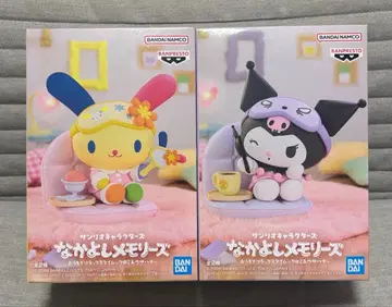 산리오 캐릭터즈 나카요시 메모리즈 쿠로미 우사하나 2종 세트