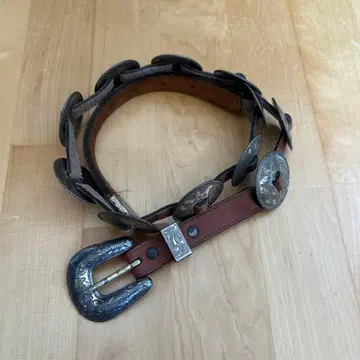 가죽 콘초 벨트 vintage