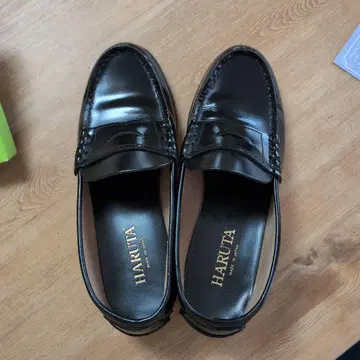 HARUTA 하루타 로퍼 블랙 24cmEE