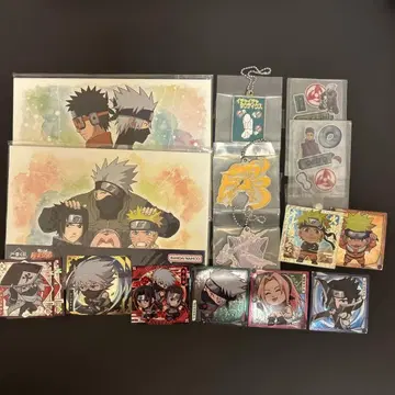 NARUTO 제일복권 메탈 참 카카시 사스케