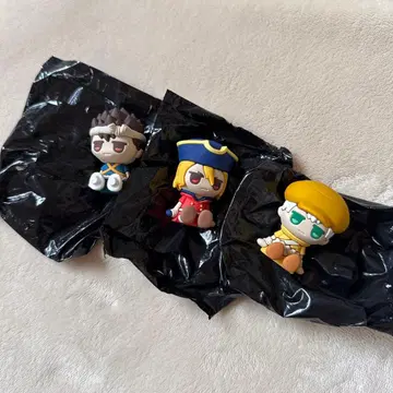 Dr.stone 러버 피규어 JITOT 우쿄 크롬 류스이 3개 세트