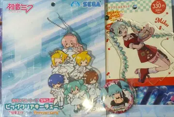 보컬로이드 캔뱃지 아크릴 스탠드 하츠네 미쿠 묶음 판매