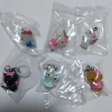 헬로키티 메지루시 액세서리 캡슐 토이 전 6종