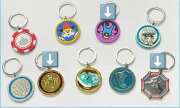 메탈킹 코인 외 2개 메달 키링