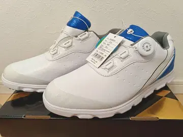 아리가엔 골프 신발 이다텐X idatenX 27.0cm 화이트/블루