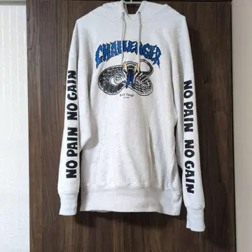 챌린저 2026ss 스네이크 후드티 l