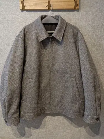 코지 멜톤 집업 블루종 GU