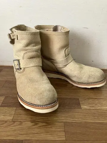 REDWING 레드윙 2965 9D 숏 엔지니어 부츠 스웨이드