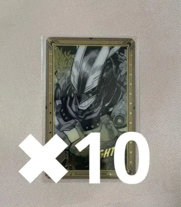 히로아카전 원화전 금박 클리어 카드 올마이트 10장