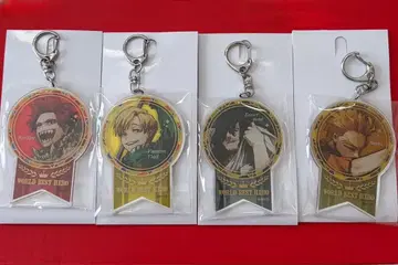 히로아카 원화전 후쿠오카 아크릴 키링 4개 세트