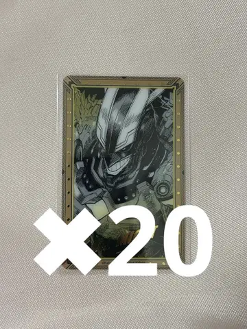 나의 히어로 아카데미아 히로아카전 원화전 클리어 카드 올마이트 20장