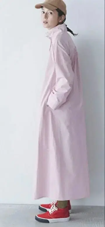 스튜디오 클립 days 콜라보 하이넥 셔츠 원피스