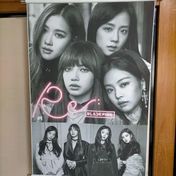 BLACKPINK 흑백 태피스트리