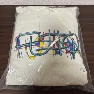 Vaundy 바운디 후드티 데님 후디 FUSION 화이트 M