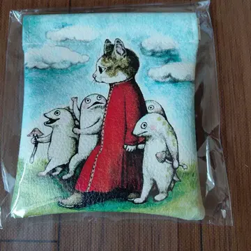 미개봉 새상품 히구치 유코 스프링 파우치 우오타치