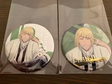 BLEACH 천년혈전편 PLAZA 트레이딩 금박 캔뱃지 히라코 신지