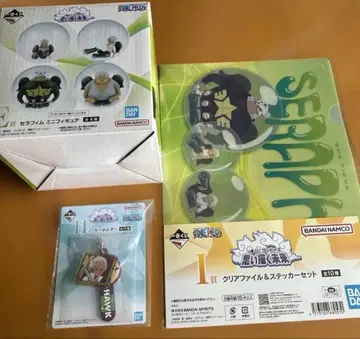 제일복권 원피스 그려나갈 미래 E상 세라핌 미니 피규어 등 3종 세트