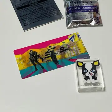 죠죠 이기 아크릴 블록 렌티큘러 카드 세트
