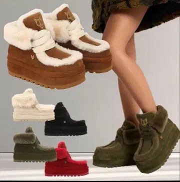 네이키드 울프 밤비 무스탕 통굽 L 사이즈