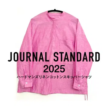 JOURNALSTANDARD 하드 맨즈 린넨 코튼 스키퍼 셔츠