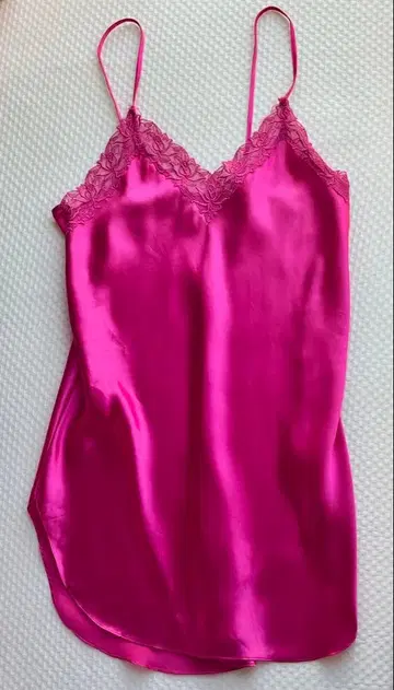 빈티지 빅토리아 시크릿 새틴 슬립 드레스