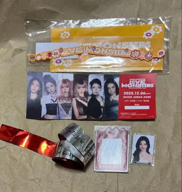 BABYMONSTER 고베 공연 팬콘 회장 한정 세트