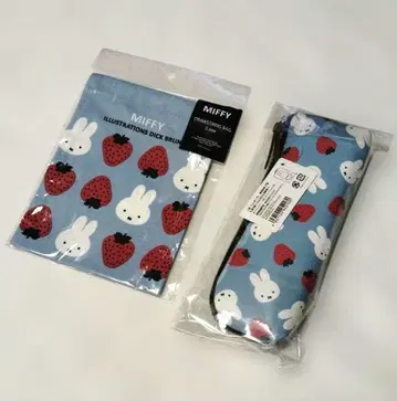 새상품 미피 펜 케이스 & 복조리 이치고