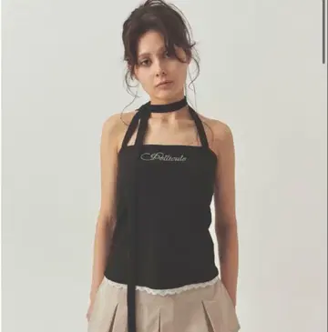 PELLICULE 페리큐어 bijou halter tops