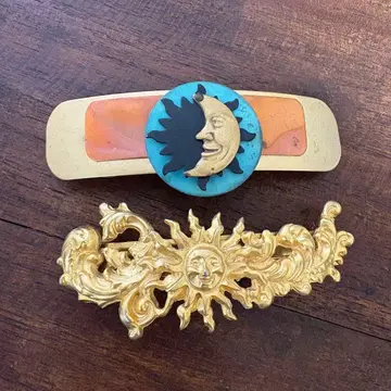 프랑스 빈티지 머리핀 2개