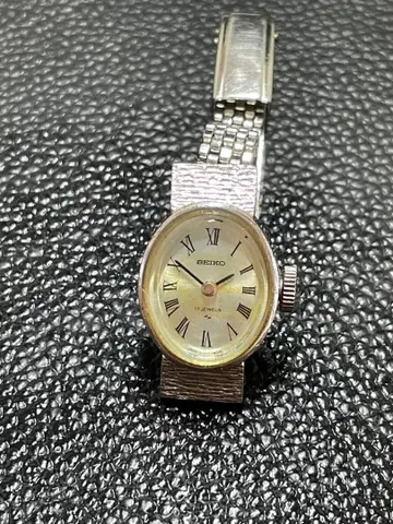 SEIKO 세이코 17JEWELS 수동 와인딩 여성용 손목시계 앤티크