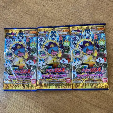 요괴워치 요괴 메달 USA04 미개봉 3팩 세트