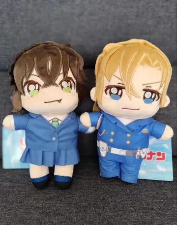 명탐정 코난 KIRA MUCCHI 봉제 인형 2종 세트