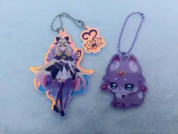 명탐정 프리큐어 큐어 아르카나 쉐도우 마슈탄 아크릴 키링