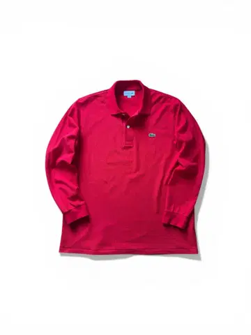 LACOSTE 레드 피케 셔츠