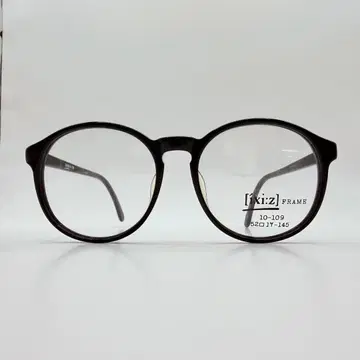 빈티지 ixiz 안경 프레임 블랙 사바에 일본제
