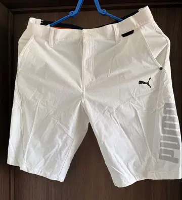 PUMA 화이트 골프 팬츠