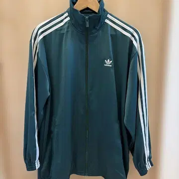 최종 가격 인하 adidas 다크 그린 집업 자켓 XL