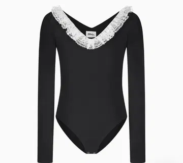 bibiy. CHIA LACE LONG TEE