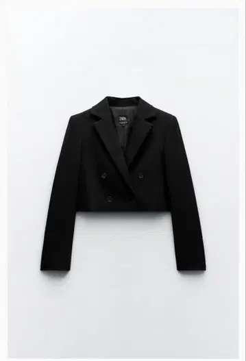 택 포함 새상품 ZARA 더블 브레스트 크롭 기장 블레이저