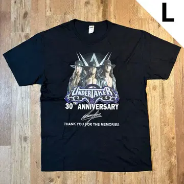 WWE 언더테이커 프로레슬링 희귀 레어 프린트T셔츠 30주년