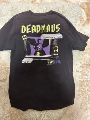 deadmaus5 티셔츠 L 404error 데드마우스