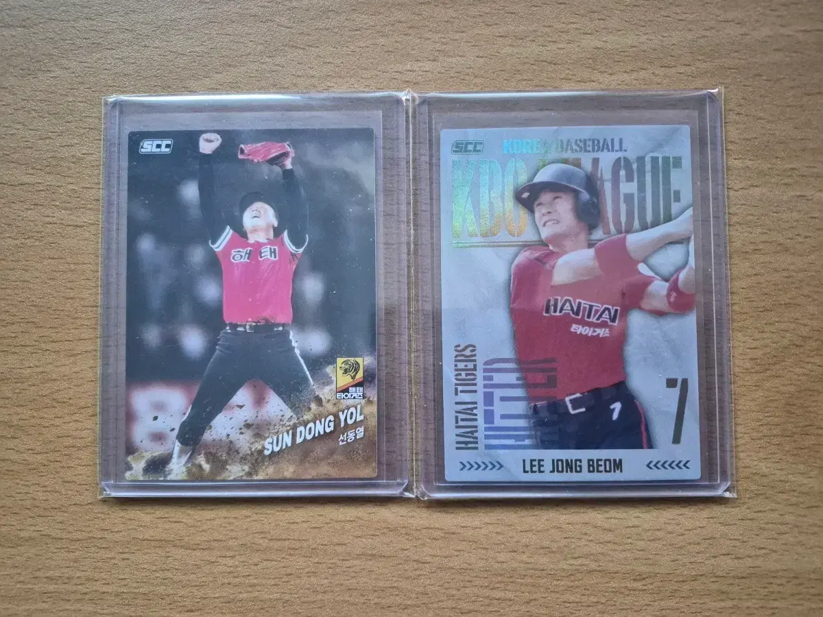 SCC KBO 해태타이거즈 레전드 선동열, 이종범 카드 2장랏 판매
