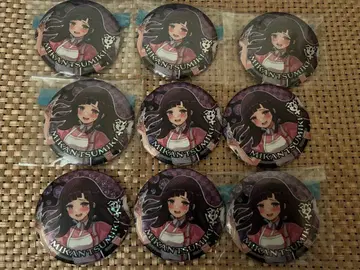 단간론파 BIG 캔뱃지 100엔샵 다이소 츠미키 미캉