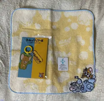 [미개봉 새상품] 톰과 제리전 2단 키링(제리)과 손수건