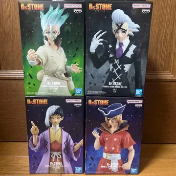 [ 새상품 미개봉 박스 있음 ] Dr.STONE 피규어 4점 묶음 판매