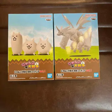 [ 미개봉 ] 냥코 대전쟁 피규어 세트 Vol.1