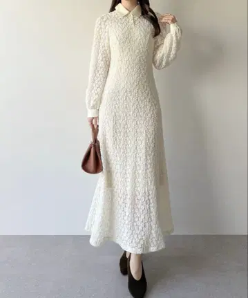 mipiarl 레이스 폴로 원피스