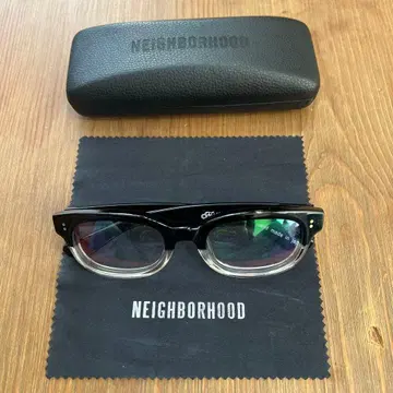 이펙터 안경 NEIGHBORHOOD /블랙/클리어